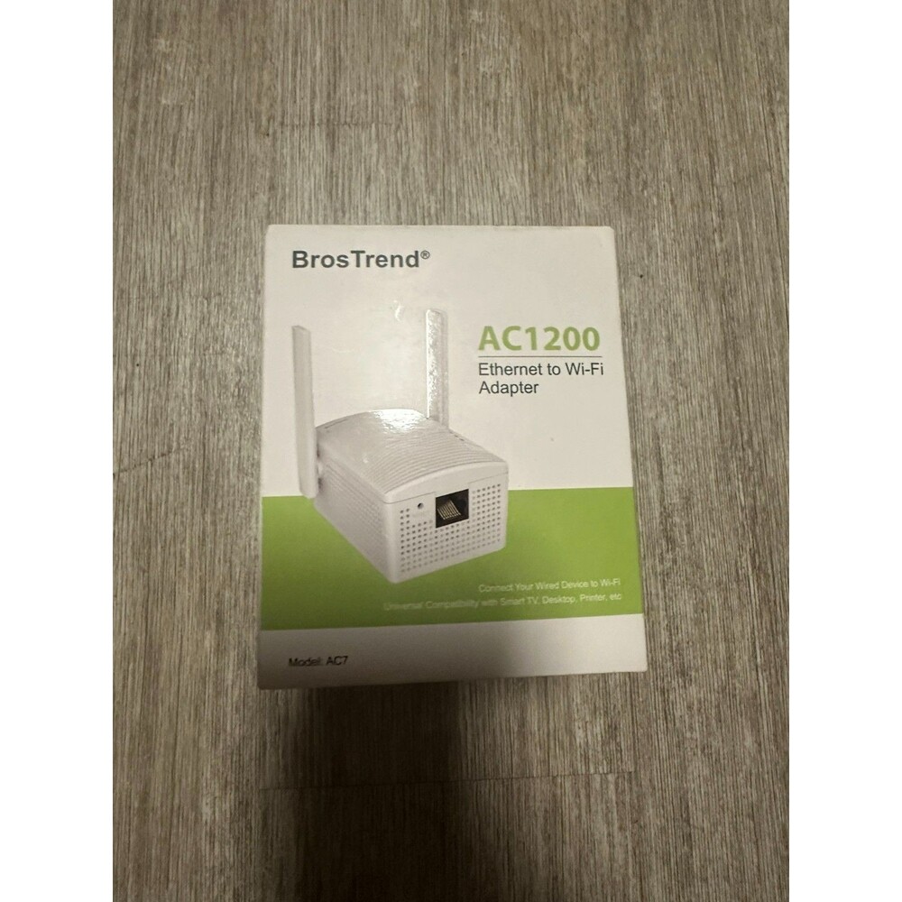 BrosTrend AC1200 Ethernet to WiFi Adapter AC7 A1